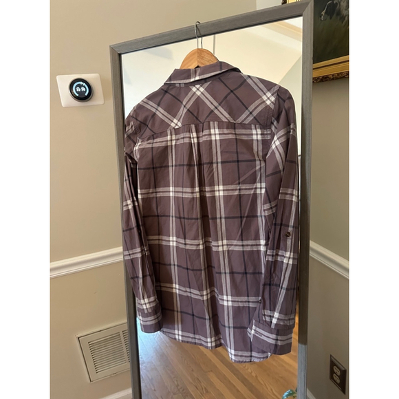 Carhartt Plaid Button Down Shirt Size Small Purple - Picture 3 of 5
